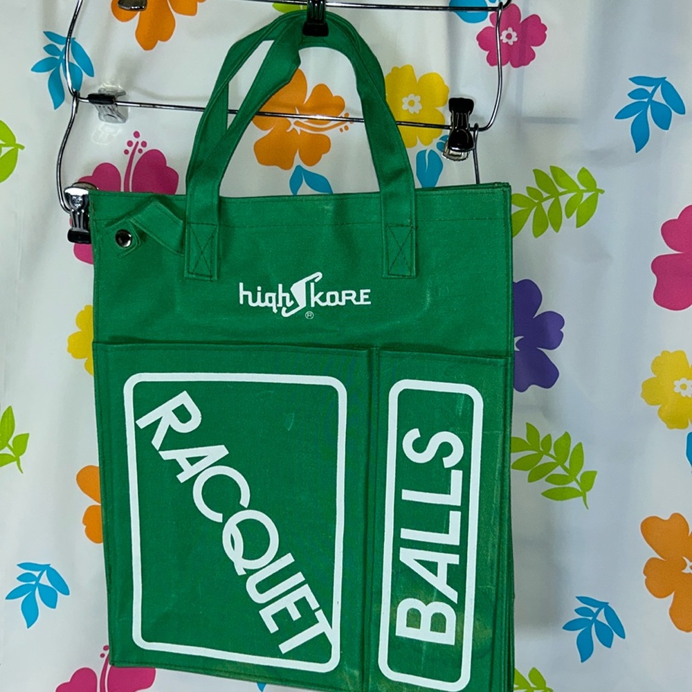 High Skore vintage Raquet Ball tote bag. Never used comes in original plastic.
